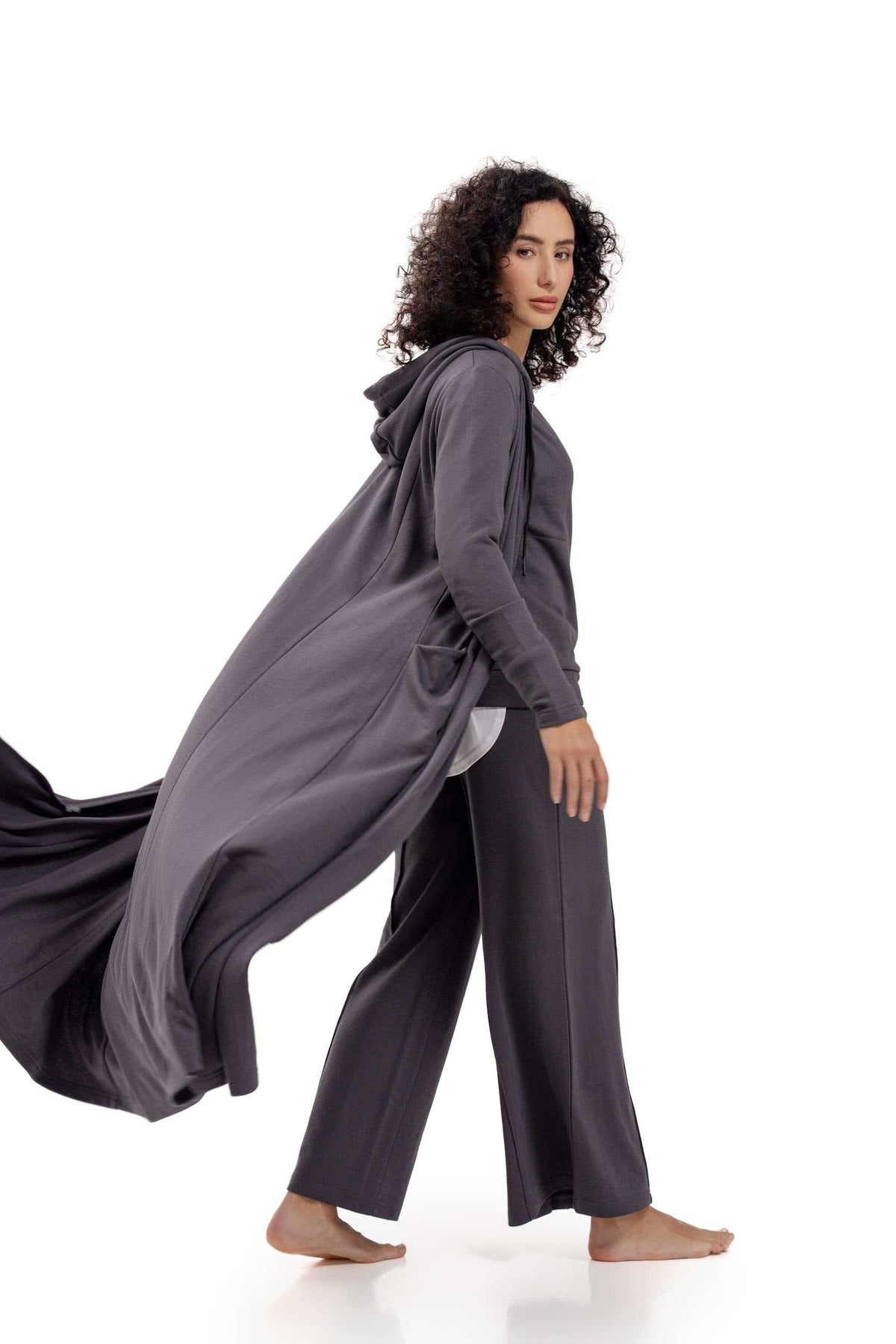 Long Terry Jackets with Hoodie - Rahma