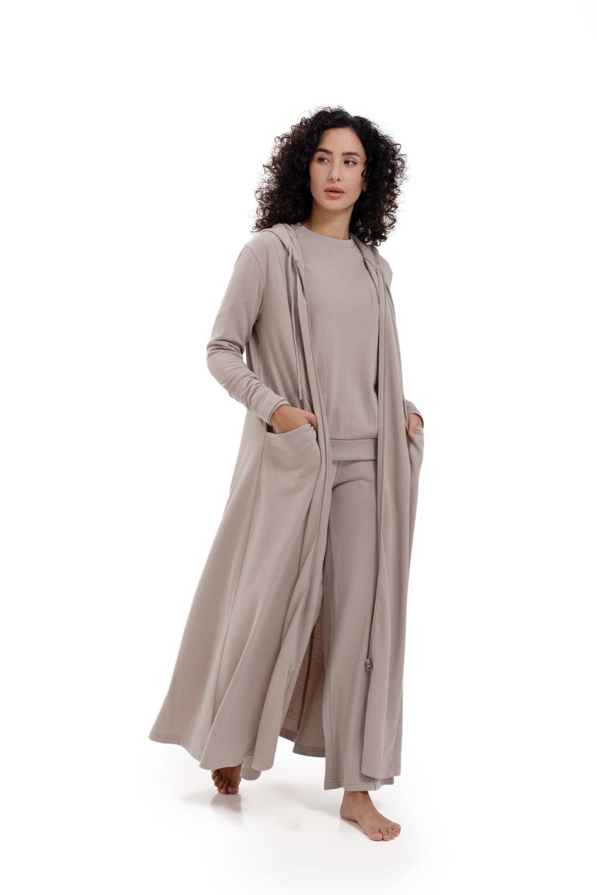 Long Terry Jackets with Hoodie - Rahma