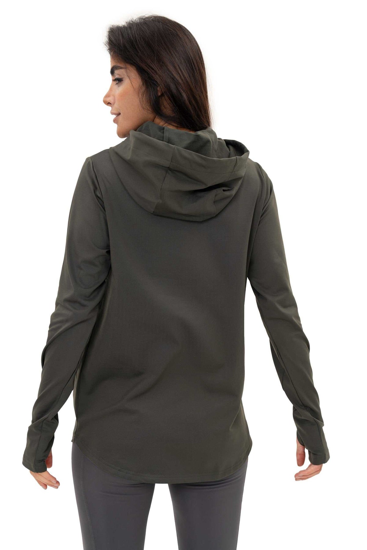 Dalya Fleece – Knot-Front Winter Hoodie