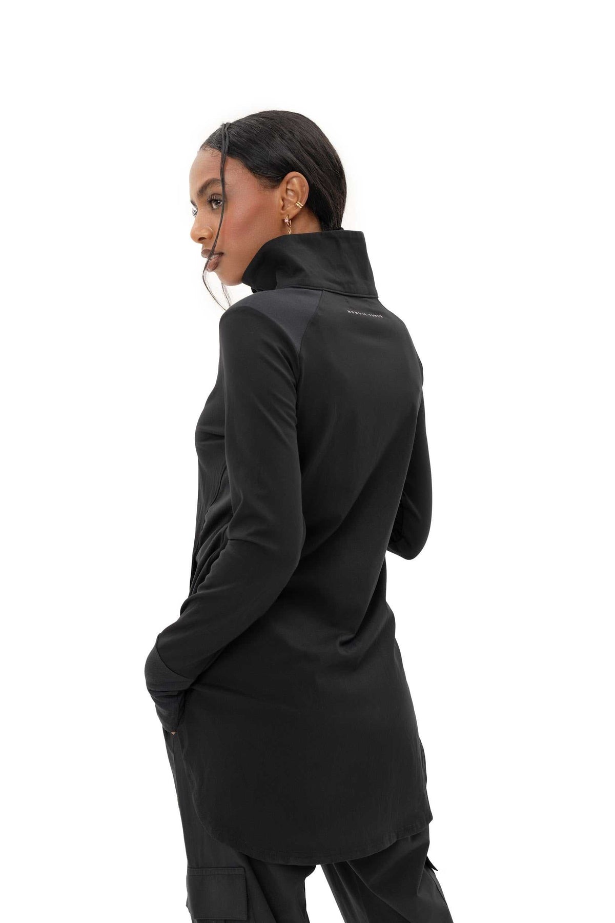 Nedia – Hip-Covering Zip Sports Jacket