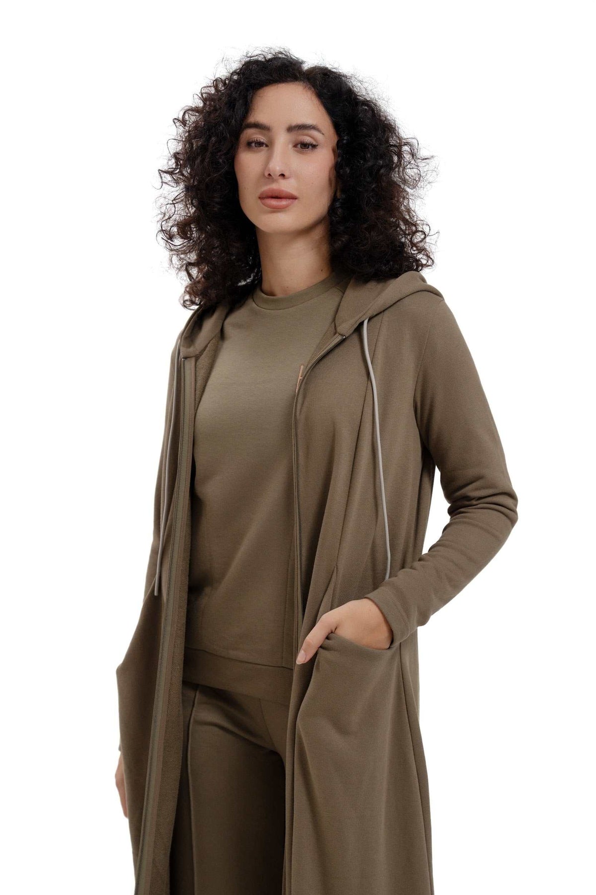 Long Terry Jackets with Hoodie - Rahma
