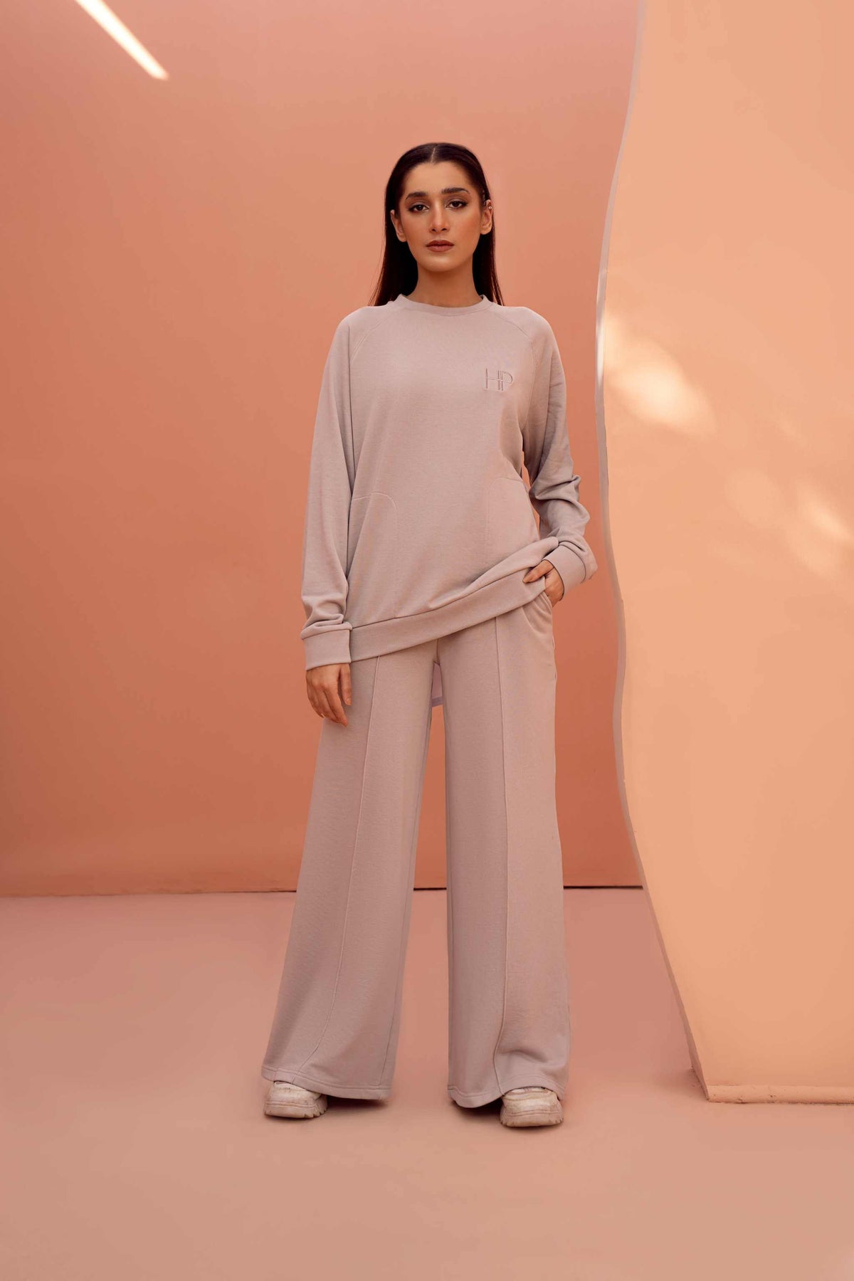 Long Sleeves Terry Top - Lana