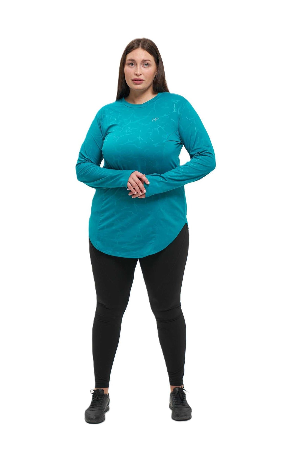 Long sleeve, double pockets - Jenna Plus