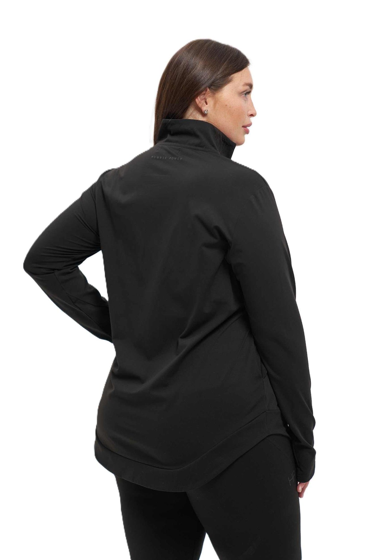 A-line Zipper Jacket - Imen Plus
