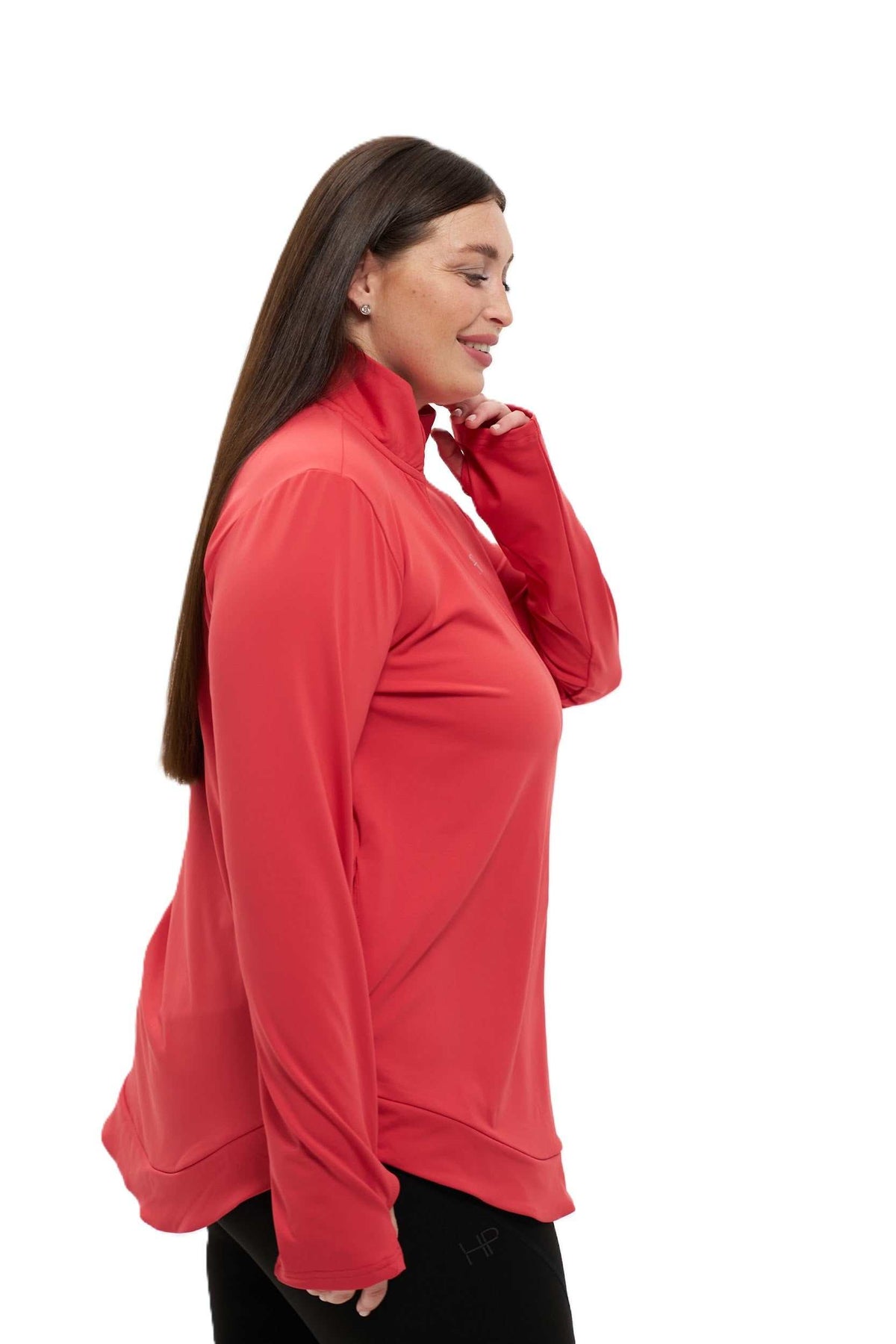 A-line Zipper Jacket - Imen Plus