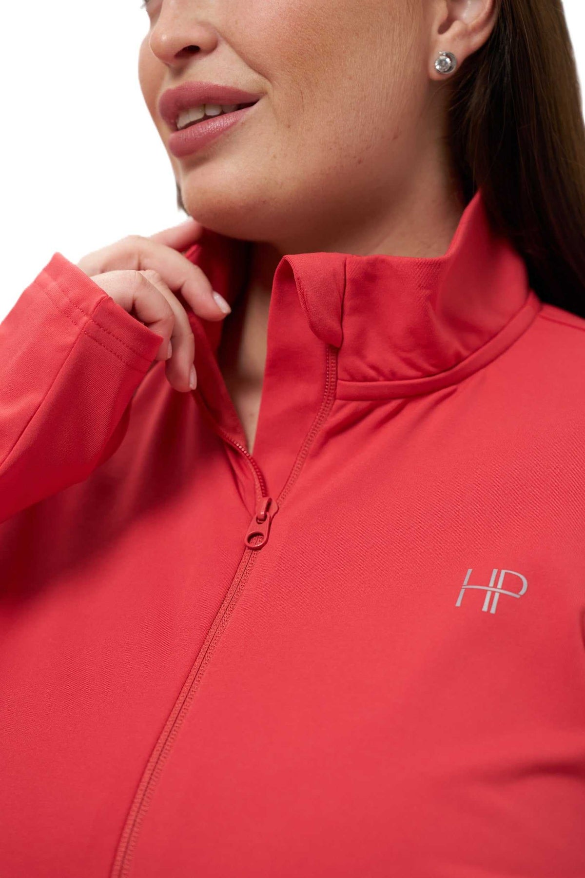 A-line Zipper Jacket - Imen Plus