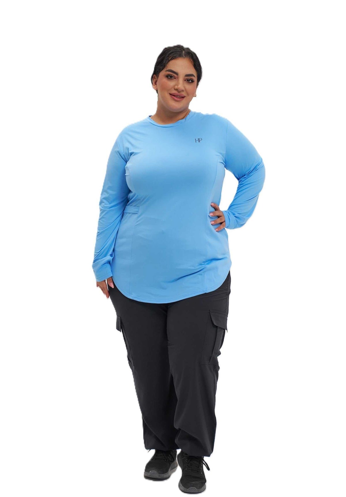 Long sleeve, double pockets - Jenna Plus