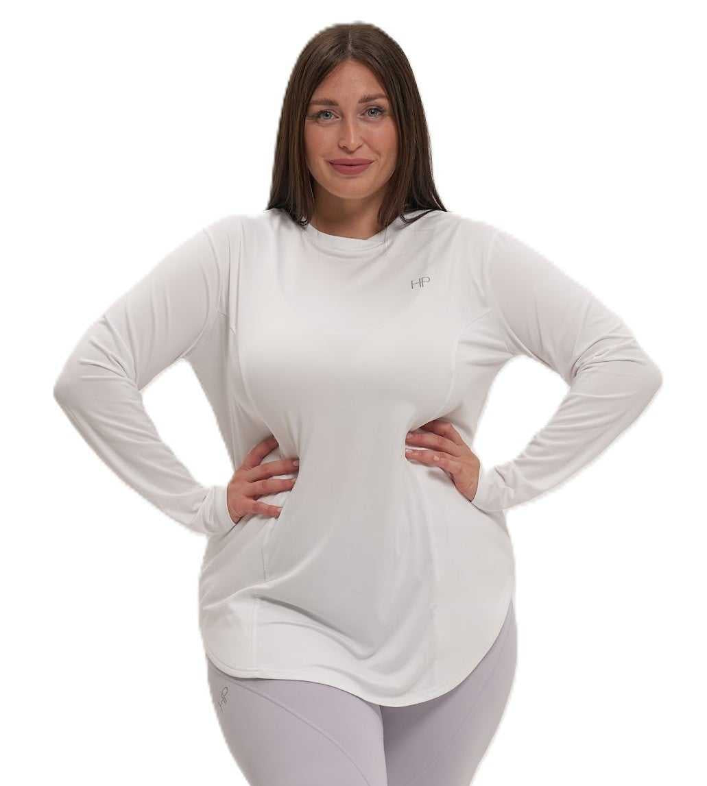 Long sleeve, double pockets - Jenna Plus