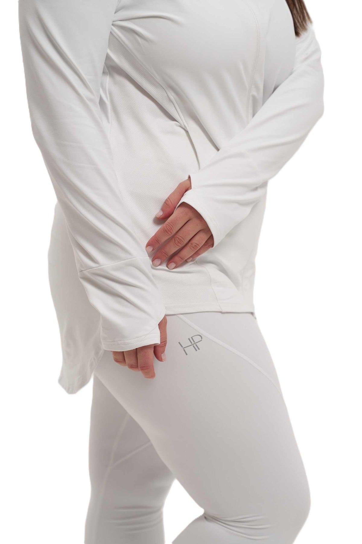 Hip Covering Zipper Jacket - Nedia Plus