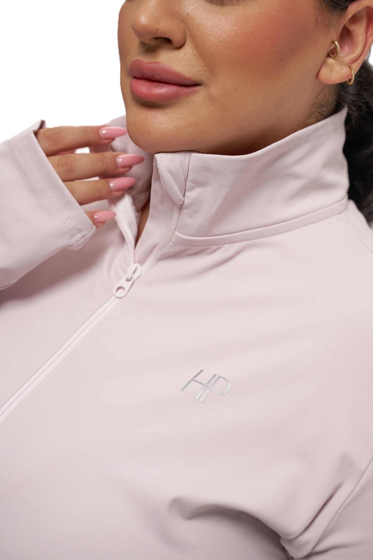 A-line Zipper Jacket - Imen Plus