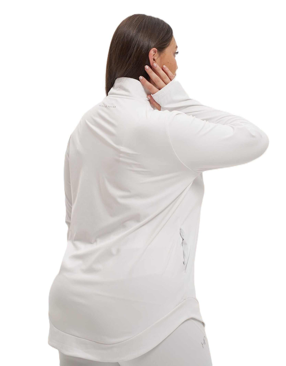 A-line Zipper Jacket - Imen Plus