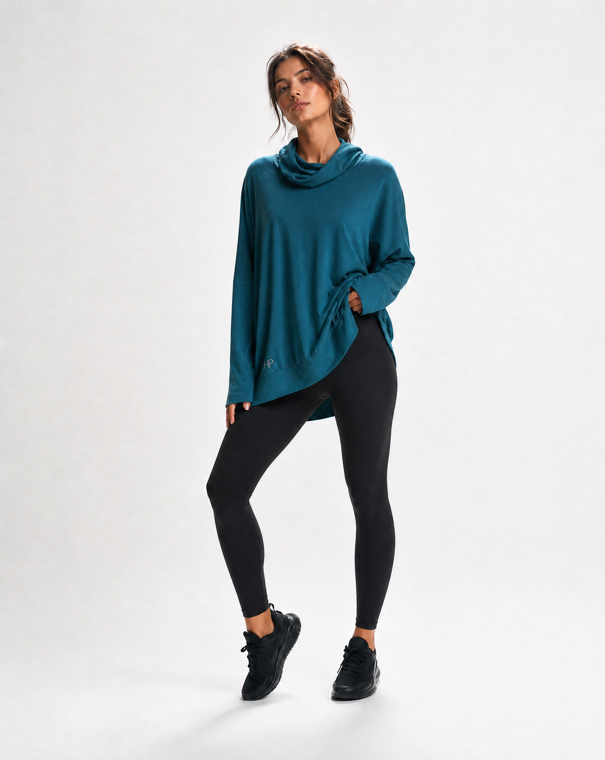 Hajar Women's Oversized Shirt – Relaxed Fit Lightweight Top