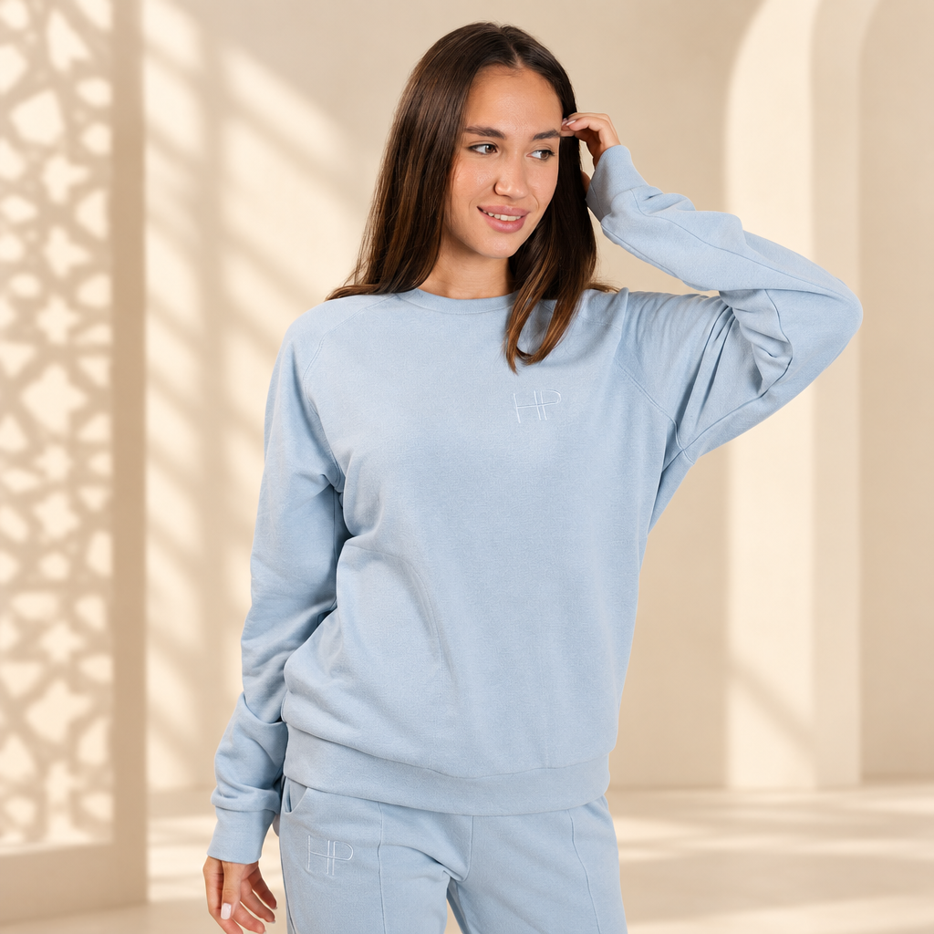 Long Sleeves Terry Top - Lana