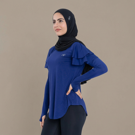 Royal Blue - Aya blue hand-on-hip pose