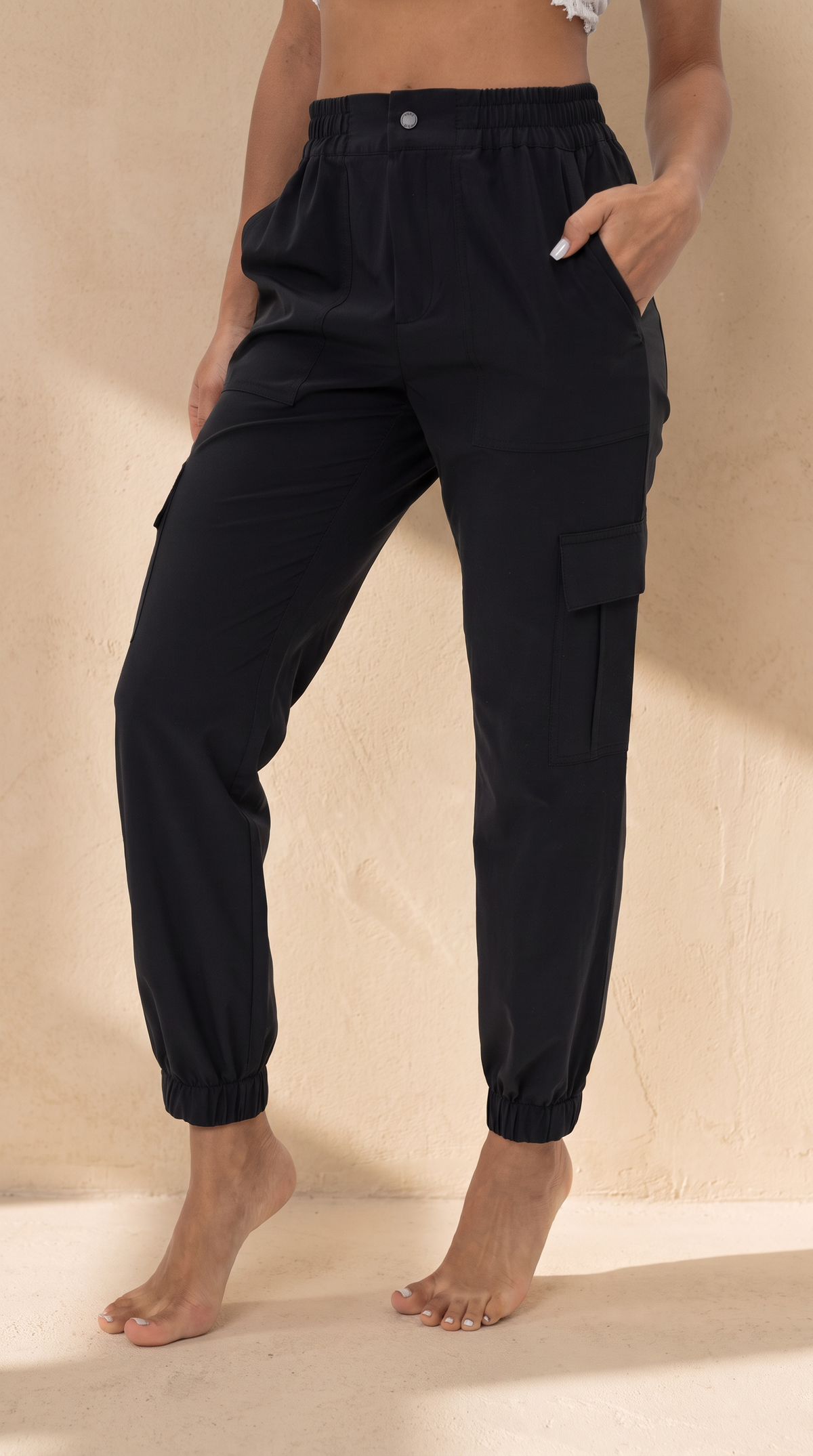 Stretchy Cargo Pants - Dyana