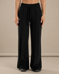 Salma – French Terry Palazzo Pants, Wide-Leg Modest Loungewear
