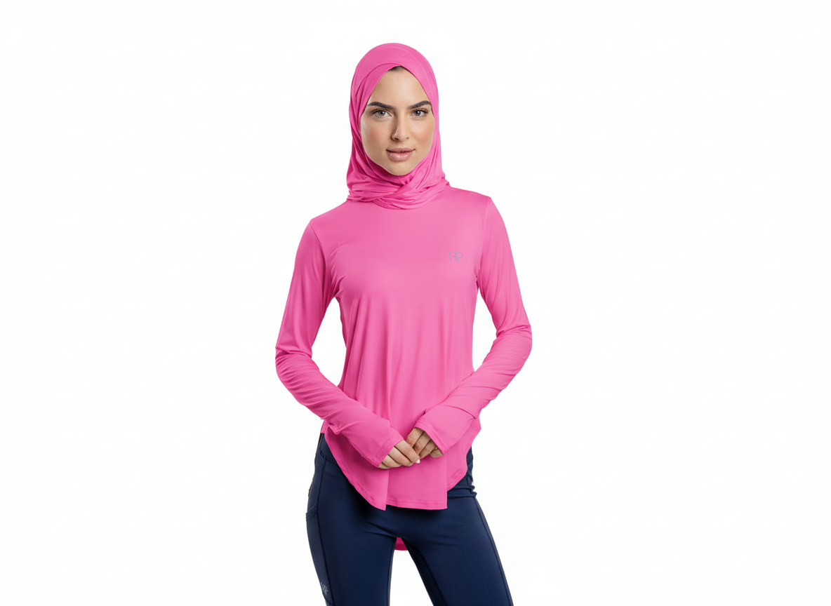 Noha – Criss-Cross Sport Hijab with Double-Loop Secure Fit