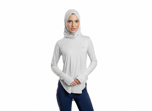 Performance Double Loop Secure Hijab with Criss-Cross design - Noha