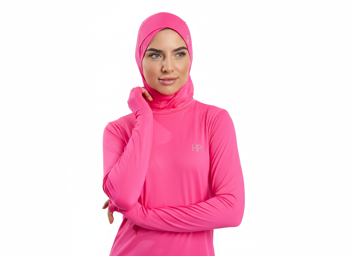 فاطمة – حجاب رياضي بتغطية كاملة سهل اللبس