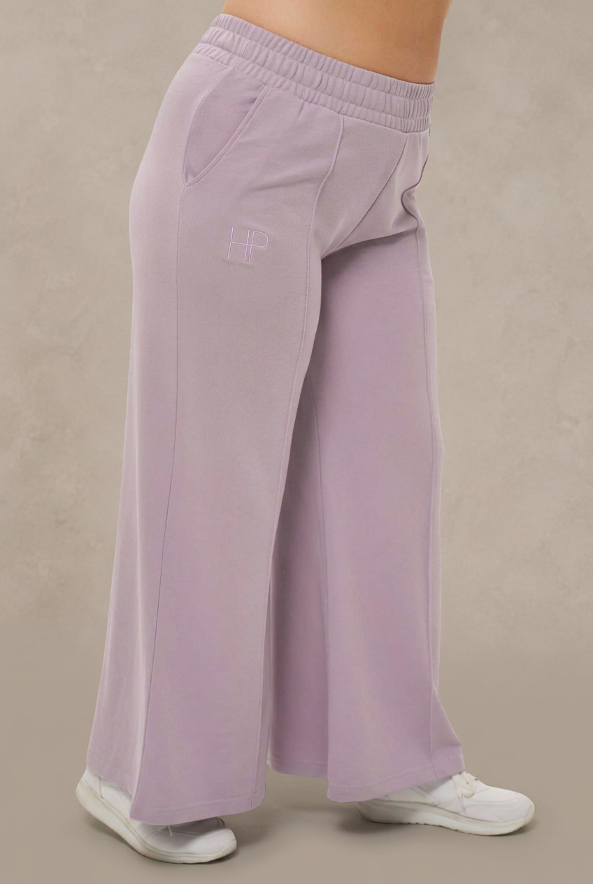 سلمى مقاسات كبيرة – بنطال بالازو من التيري (2XL–3XL)