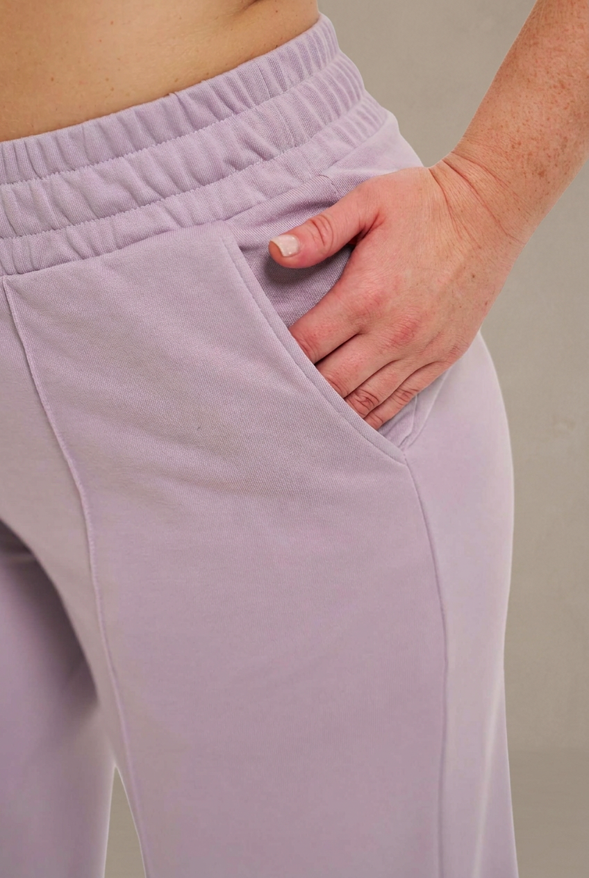 سلمى مقاسات كبيرة – بنطال بالازو من التيري (2XL–3XL)