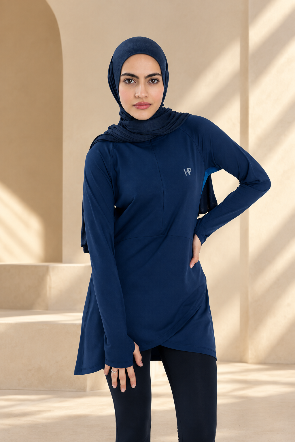 Noor – Mid-Length Modest Performance Top