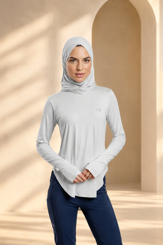 Noha criss-cross hijab background preview