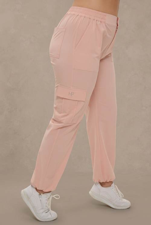 Dyana Plus Size – Stretchy Cargo Training Pants (2XL–3XL)