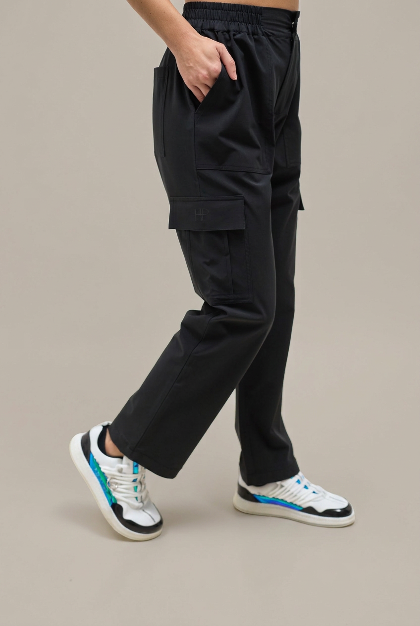 Saida – Straight-Leg Cargo Pants, Modest Fit