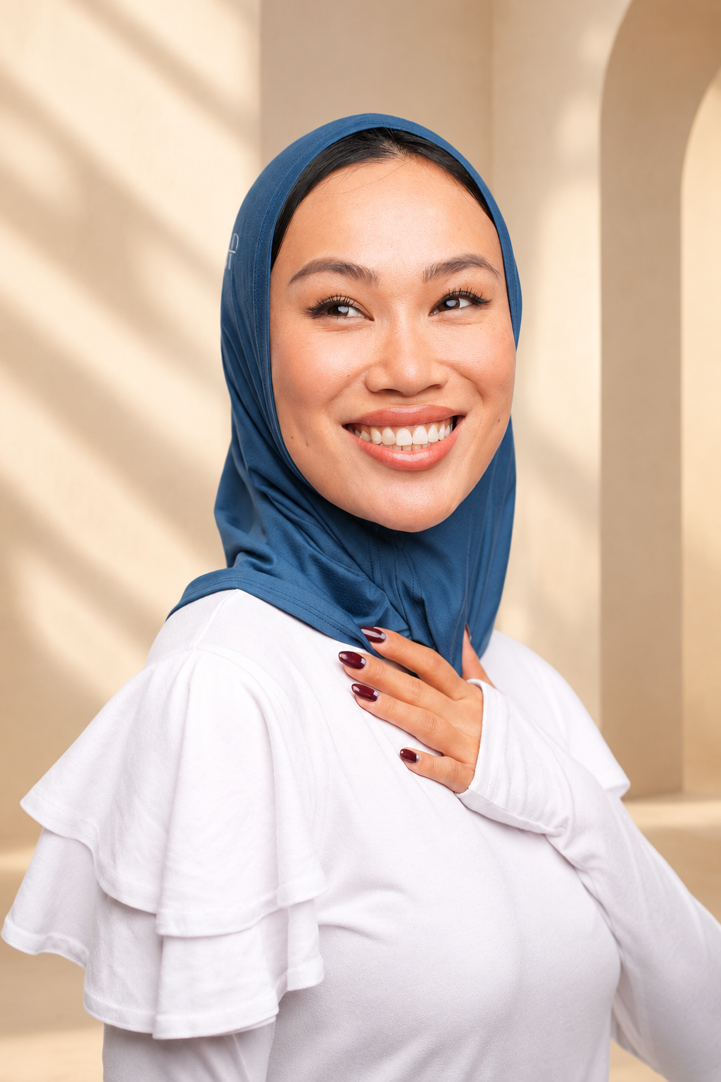 Noha Classic – Double-Loop Secure Sport Hijab
