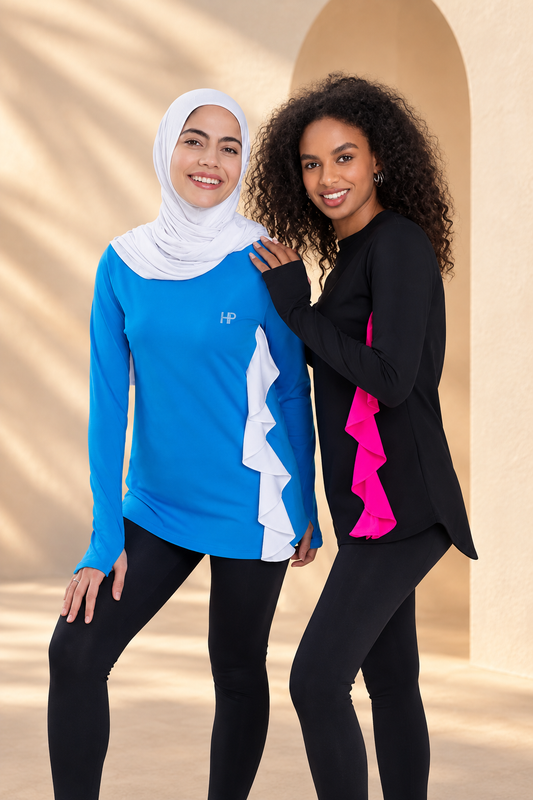 Syah wave long top background preview