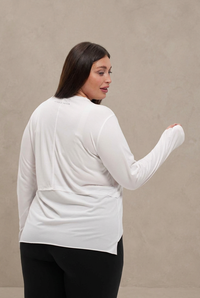 Basma Plus Size – Cropped Layering Top (2XL–3XL)